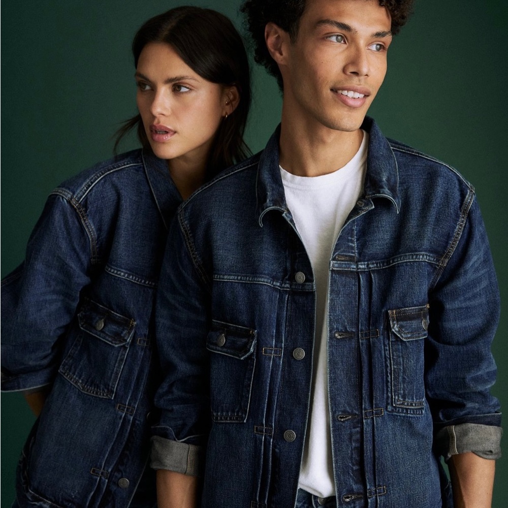 AE77 All-Gender Denim Jacket